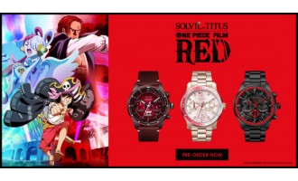 Solvil et Titus collaborates with One Piece Film Red to launch a limited edition watch collection